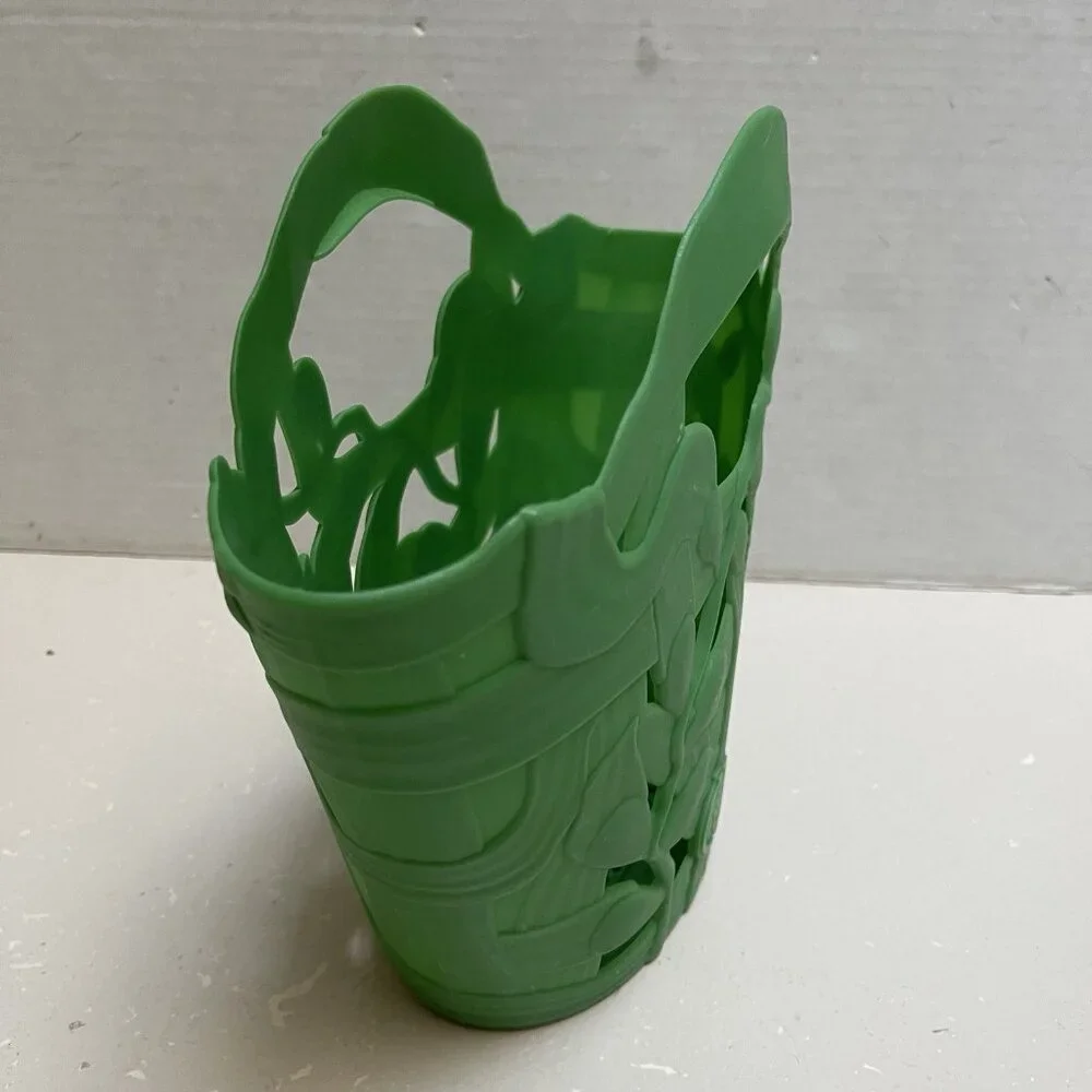 Green Toys Basket Made In USA‎ Floral Bag Beach Coastal Kids Toy